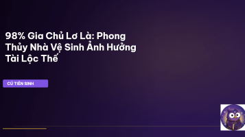 phong thủy nhà vệ sinh