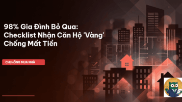 checklist nhận căn hộ