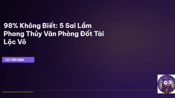 phong thủy văn phòng