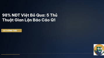 gian lận báo cáo