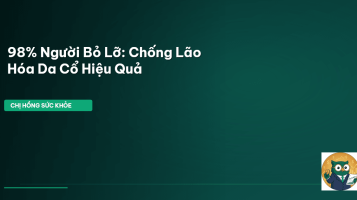 chống lão hóa da cổ