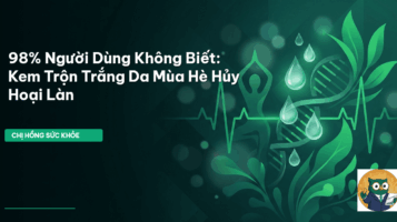 kem trộn trắng da