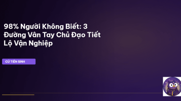 đường vân tay sự nghiệp
