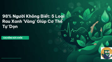 rau xanh giải độc