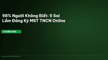 đăng ký mã số thuế tncn