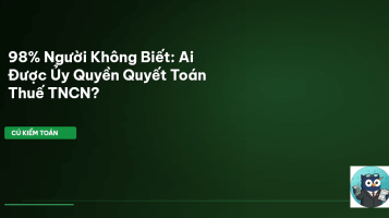 ủy quyền quyết toán thuế TNCN