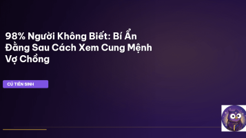 cung mệnh vợ chồng