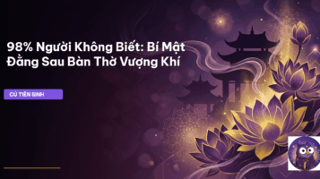 phong thủy bàn thờ