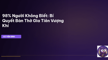 bàn thờ gia tiên