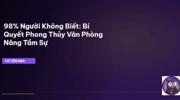 phong thủy văn phòng