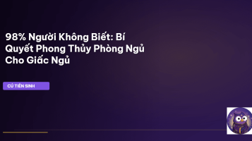 phong thủy phòng ngủ