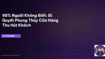 phong thủy cửa hàng