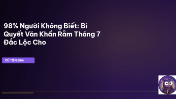văn khấn rằm tháng 7