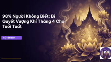 phong thủy tháng 4 tuổi Tuất