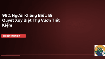 biệt thự nhà vườn