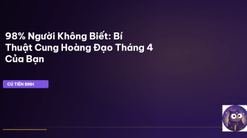 cung hoàng đạo tháng 4