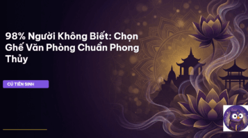 ghế văn phòng phong thủy