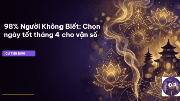 chọn ngày tốt tháng 4