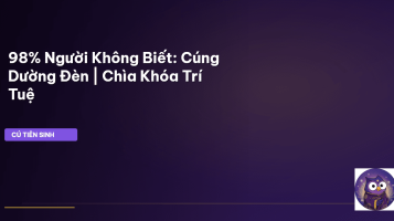 cúng dường đèn