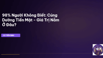 cúng dường tiền mặt