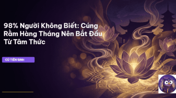 cúng rằm hàng tháng