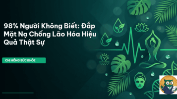 đắp mặt nạ chống lão hóa