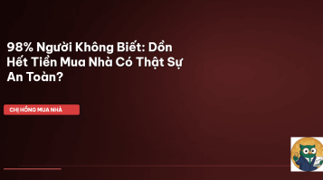 tiền tiết kiệm mua nhà