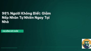 giảm nếp nhăn tự nhiên