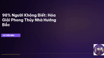 phong thủy nhà hướng Bắc