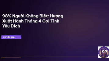 hướng xuất hành tháng 4
