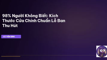 kích thước cửa chính lỗ ban