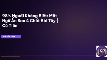 ý nghĩa 4 chất bài Tây