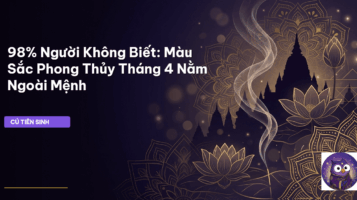 màu sắc phong thủy tháng 4