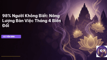 phong thủy bàn làm việc tháng 4