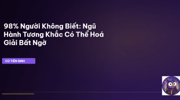 Ngũ hành tương sinh tương khắc
