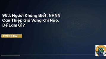 NHNN can thiệp giá vàng