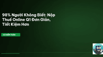 nộp thuế online Q1