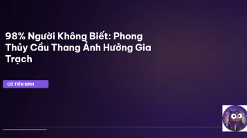 phong thủy cầu thang