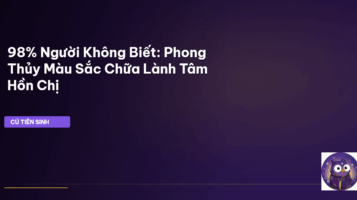 phong thủy màu sắc