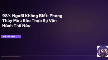 phong thủy màu sắc