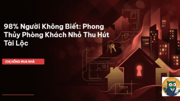 phong thủy phòng khách nhỏ