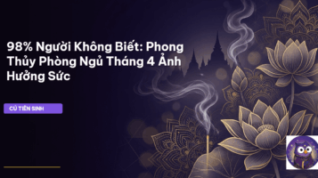 phong thủy phòng ngủ tháng 4