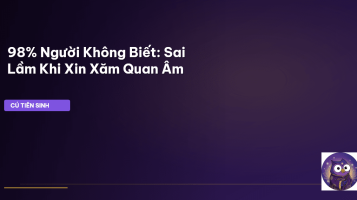xin xăm quan âm