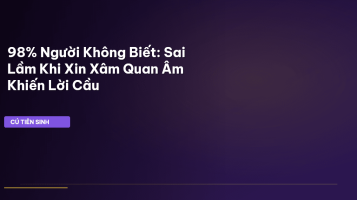 xin xăm quan âm