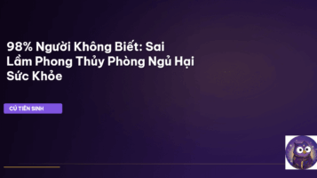 phong thủy phòng ngủ
