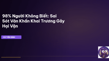 văn khấn khai trương
