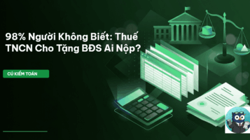 thuế tncn cho tặng bđs