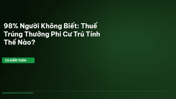 thuế trúng thưởng