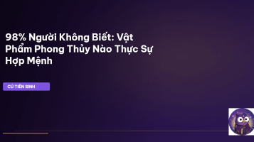 phong thủy cải vận