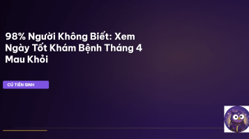 xem ngày tốt khám bệnh